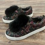 Sam Edelman  Leya Puff Fashion Sneaker Black Bird Print Size 8.5 Photo 2