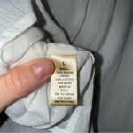 White Wrap Skirt with Ruffles‎ Flowy Rayon Cotton Fairy Coquette Girly Size L Photo 4