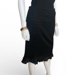 American Vintage Rag- Texture Striped Skirt Photo 2