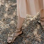 Jenni Kayne  Pony Hair Strappy Sandals in Cheetah Size 38 US 8 NEW Photo 1