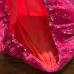 Show Me Your Mumu Revolve One Shoulder Sequin Party Top Bright Pink Size Small Photo 4