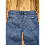 Gap Denim Womens Girlfriend Jeans Size 4 27 Distressed Dark Blue Photo 5