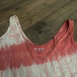 Terra & Sky pink and white tank top Photo 4