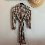 J. McLaughlin‎ Brynn Catalina Cloth Button down dress size Medium Brown Photo 8