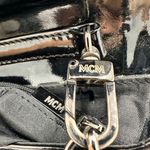 MCM  Monogram Black and Gray Shoulder Bag Photo 7