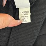 Athleta Criss-Cross Long Sleeve Black Dress Soft Modal Fabric Size L Photo 9