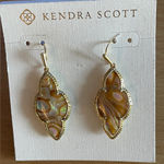 Kendra Scott NWT  Abbie Drop Abalone Earrings Photo 0