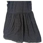 Layerz Clothing Marci Dress Womens M Black Eyelet Babydoll Flutter Sleeve Folk Size M Photo 9