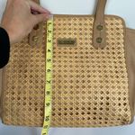 Marc Fisher Tan Woven Front Tote Bag Photo 8