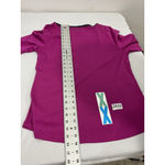 Charter Club Womans  Pink 3/4 Sleeve T Shirt Large Supima Cotton Photo 6