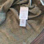 J.Crew NWT Olive Linen Flutter Sleeve Tee Sz M Photo 8
