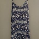 Brandy Melville blue floral gabbie slip dress Photo 0