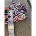 Vera Bradley  Very Berry Pattern Purse CrossBody Adjustable Strap Small Pleated Photo 4