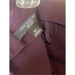 Ann Taylor Womens Midi Skirt Pencil Cut Back Zip Plum Petite Size 8 Photo 4