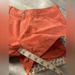 Horny Toad  Size 2 Coral Mid Rise Soft Zip Up Snap Outdoor Hiking Shorts Photo 8