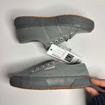 Superga 2750 COTU Classic Unisex Ankle Trainers Sneaker in Full Grey Sage Photo 7