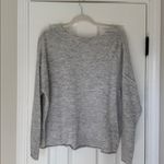 Loft H&M Heather Gray V-Neck Top Photo 2