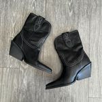 Free People Black Pitchfork Western Boots 7 Photo 7