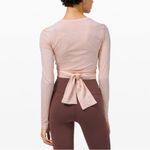 Lululemon Gather and Grow Long Sleeve wrapping around waist Photo 2