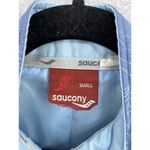 Saucony  Women's Full Zip Jacket Quilted Blue Size Small Insulated Long Sleeve Photo 6