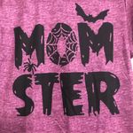 Momster‎ Halloween shirt sleeve tee shirt women’s size small. NWOT. Purple Photo 1
