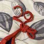 Koral Sparkly Burnt Red Orange Bikini Bottom Photo 3