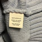 525 America Cardigan Cable Knit Periwinkle Navy & White Sweater XS NWT Revolve Photo 8