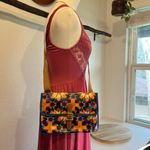 Fossil  Bright Printed Indie Floral Slim Medium Crossbody Bag Photo 4