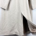 ZARA Oversized Neutral Beige Wool Blend Trench Coat Duster Jacket Size Small Photo 14