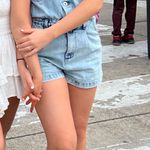 These Three Boutique Denim Romper Photo 0