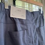 Christopher & Banks NWT  Perfect Pant Crop Chino Dress Pants Light Blue Size 4 R Photo 2