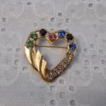 Catamore Magnificent Vintage  Rhinestone Brooch 12 KGF Photo 1