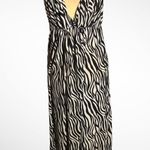 French Atmosphere  zebra print maxi dress Nwt Photo 0