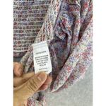 Rebdolls  Women's Wrap Blouse Puff Sleeve Smocked Plus Size 4X Cut off Floral Photo 5