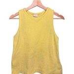 A New Day Yellow Terry Cloth Tank Top Photo 0