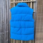 ZARA NEW  Water Resistant Oversized Puffer Vest. Blue size XS-S Photo 5
