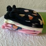 Kate Spade : Black & Pink Heart Patterned Socks Photo 5