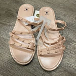 Shade & Shore  Light Blush Pink Liv Jelly Sandals Women’s 11 New Photo 0