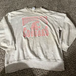 Women’s Vintage Grey And Pink WSU Cougars Crewneck Size Large Gray Photo 0