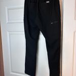 Black figs skinny scrub pants size small Photo 1
