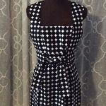 kim rogers Kim Roger’s Retro B&W Cotton Dress Photo 5