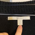 LC Lauren Conrad Black Elegant Cardigan Sweater Photo 3