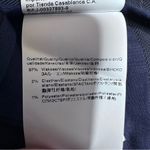 Hugo Boss Navy Pinstripe Ultra High-Rise Pleated Front Tapered Pants Size 2 Photo 10