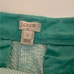 J.Crew  Aqua Seersucker Women's Shorts Photo 1