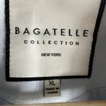 Bagatelle Puff Sleeve Moto Jacket Ice Blue Size XL Photo 3