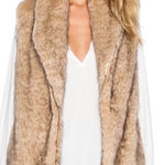 Sanctuary Hollywood Faux Fur Vest, Sz XL Photo 0