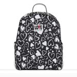 Brighton Endless Love Black white Hearts Backpack NWT Photo 2