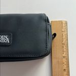 Vintage Garden Botanika black two compartments with mirror cosmetic makeup bag Photo 8