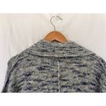 Anthropologie Pilcro Duster Cardigan Sweater Maxi Double Breasted Blue Large Photo 10