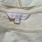 Rebecca Taylor  Yellow Short Sleeve Shirt Women’s Medium Photo 2